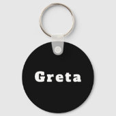 Greta キーホルダー (正面)