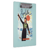 Gretchen Fraser広告ポスター クリップボード (右)