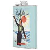 Gretchen Fraser広告ポスター フラスク (左)