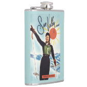 Gretchen Fraser広告ポスター フラスク (右)