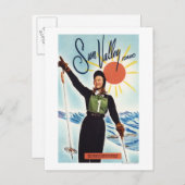 Gretchen Fraser広告ポスター ポストカード (正面/裏面)