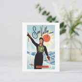 Gretchen Fraser広告ポスター ポストカード (スタンド正面)