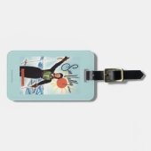 Gretchen Fraser広告ポスター ラゲッジタグ (正面横)