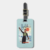 Gretchen Fraser広告ポスター ラゲッジタグ (正面縦)