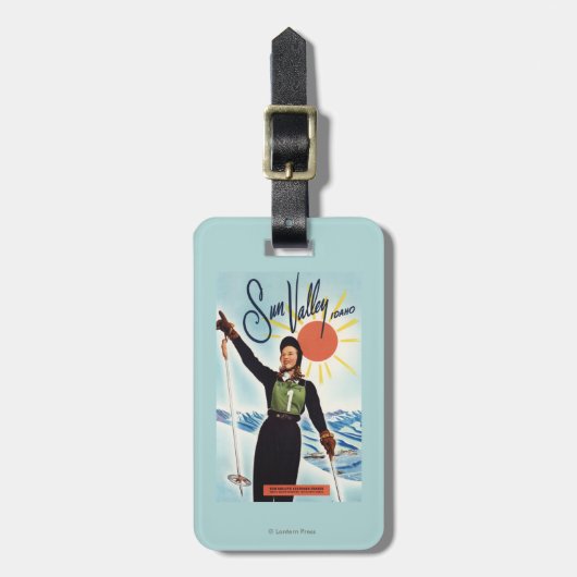 Gretchen Fraser広告ポスター ラゲッジタグ (正面縦)