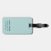 Gretchen Fraser広告ポスター ラゲッジタグ (裏面横)