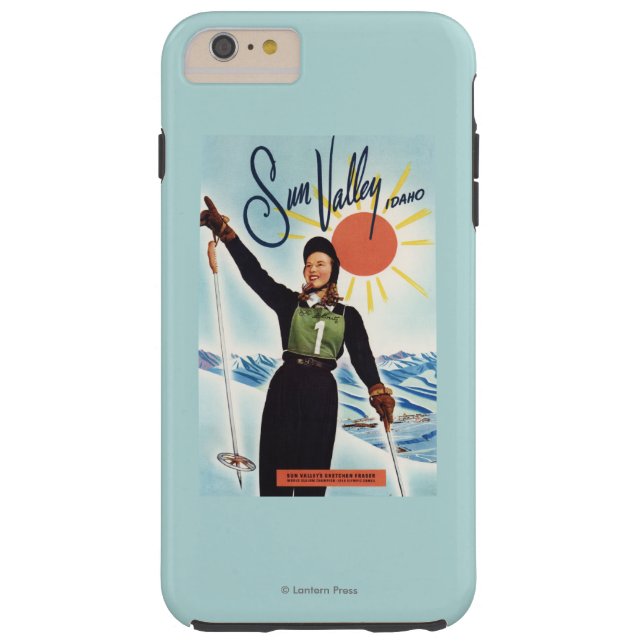 Gretchen Fraser広告ポスター Case-Mate iPhoneケース (裏面)