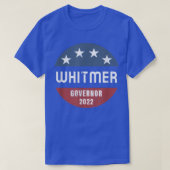Gretchen Whitmer For Michigan Governor 2022 Tシャツ (デザイン正面)