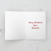 Grevilleaのクリスマスカード シーズンカード (内部)