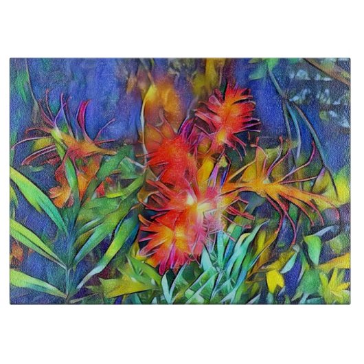 Grevilliaデジタルの芸術 カッティングボード (正面)