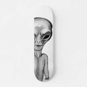 Grey Alien スケートボード