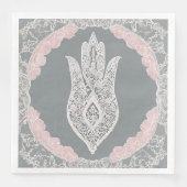 Grey and pink patterns AI art  (正面)