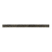 Grey and White Classic Stylish Damask Pattern サテンリボン (正面)
