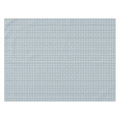 Grey and white floral pattern  gray テーブルクロス (正面(横))