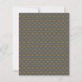 Grey and Yellow patterned scrapbook paper (裏面)