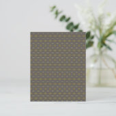 Grey and Yellow patterned scrapbook paper (スタンド正面)
