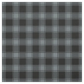 Grey Blue & Black Buffalo Plaid ファブリック (見本)