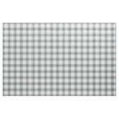 Grey Blue & White Buffalo Plaid ファブリック (ファットクウォーター)
