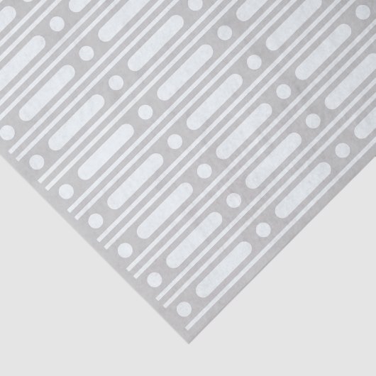 Grey Bone Inlay Dots Border Decoupage Paper 薄葉紙 (詳細)