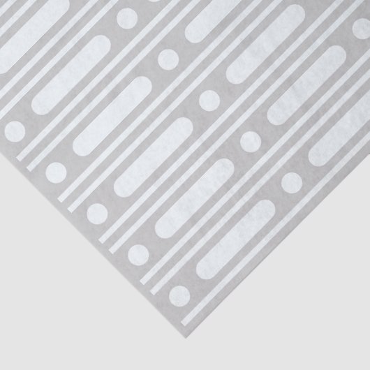 Grey Bone Inlay Dots Border Decoupage Paper 薄葉紙 (詳細)