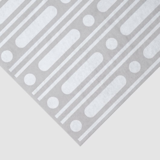 Grey Bone Inlay Dots Border Decoupage Paper 薄葉紙 (詳細)