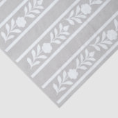 Grey Bone Inlay Floral Border Decoupage Paper  薄葉紙 (詳細)