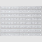 Grey Bone Inlay Floral Border Decoupage Paper  薄葉紙 (正面)