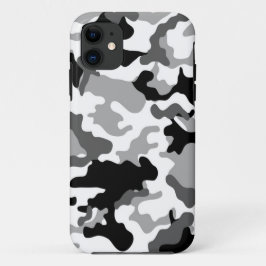 Grey Camo iPhone 5 Case iPhone 11 ケース