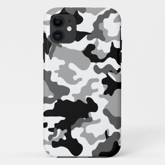 Grey Camo iPhone 5 Case Case-Mate iPhoneケース (裏面)