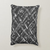 Grey chain link fence アクセントクッション (裏面(縦))