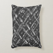 Grey chain link fence アクセントクッション (正面(垂直))