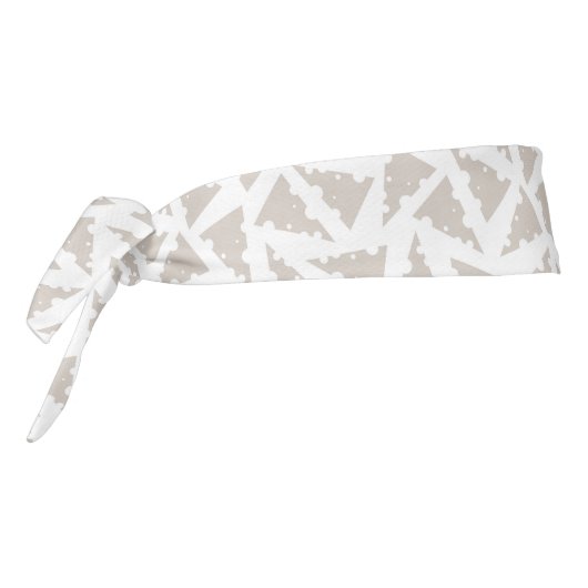 Grey Cheese Slice Pattern タイヘッドバンド (回転270)