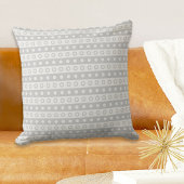 Grey Circles Pillow クッション