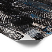 Grey City Abstract Print, Value Poster Paper  ポスター (コーナー)