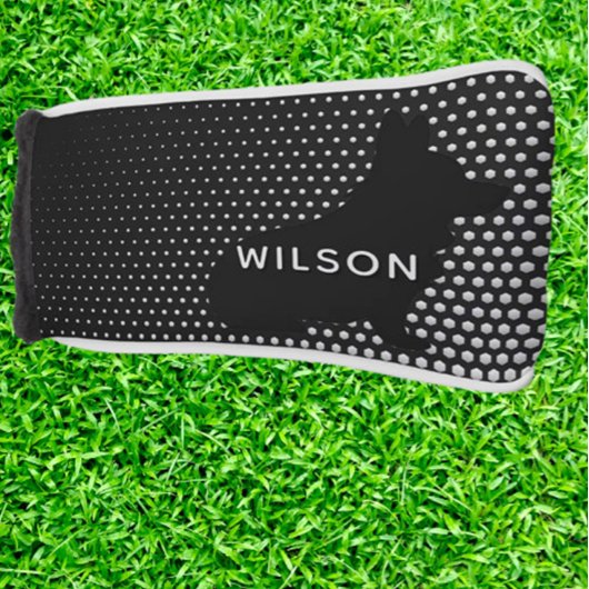  Grey  Corgi ゴルフヘッドカバー