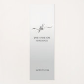 Grey Custom Logo Promotional Business ヨガマット (正面)