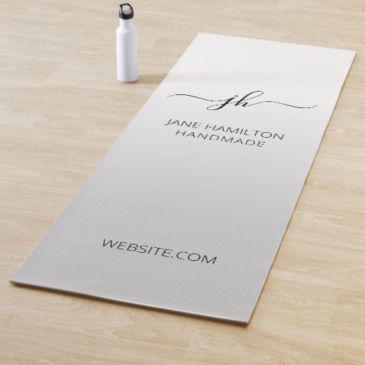 Grey Custom Logo Promotional Business ヨガマット (インサイチュ)