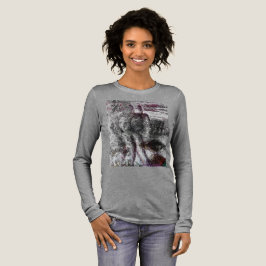 Grey Echo - Abstract Form Shirt トライブレンドＴシャツ