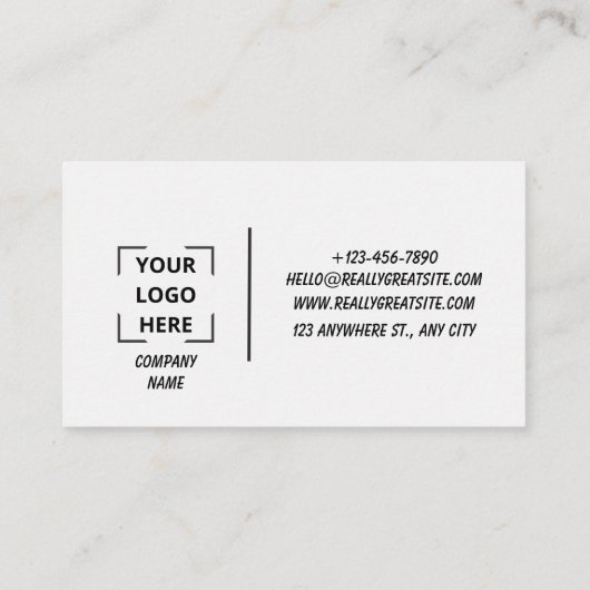 Grey Elegant Minimalist Cleaning Company 名刺 (裏面)