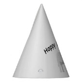 Grey Elephant Party Hat – Personalized パーティーハット (左)