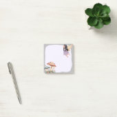 Grey Fairy Memo Pad – Mystical Note-Taking ポストイット (オフィス)