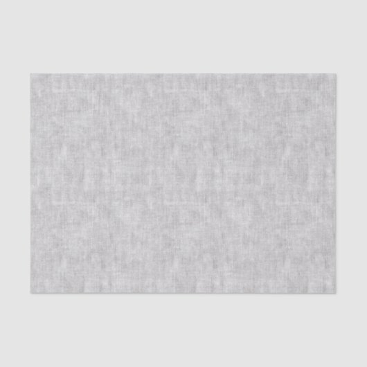 Grey Faux Linen Wedding 薄葉紙 (正面)