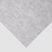 Grey Faux Linen Wedding 薄葉紙 (詳細)