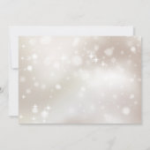 Grey In Loving Memory写真の死の発表 招待状 (裏面)