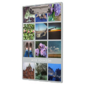 Grey Instagram 13 Photo Gridクリップボードと文字 クリップボード (左)