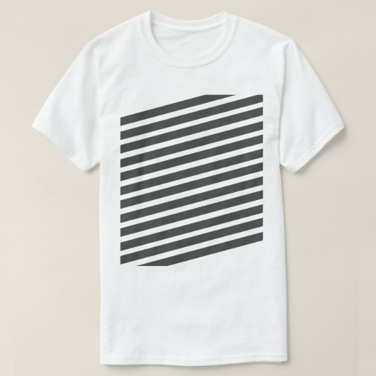 Grey Lines Tシャツ (デザイン正面)