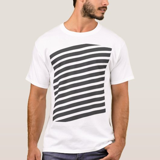 Grey Lines Tシャツ (正面)