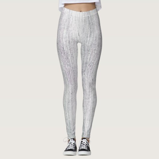 Grey Marble Patterned Leggings レギンス (正面)