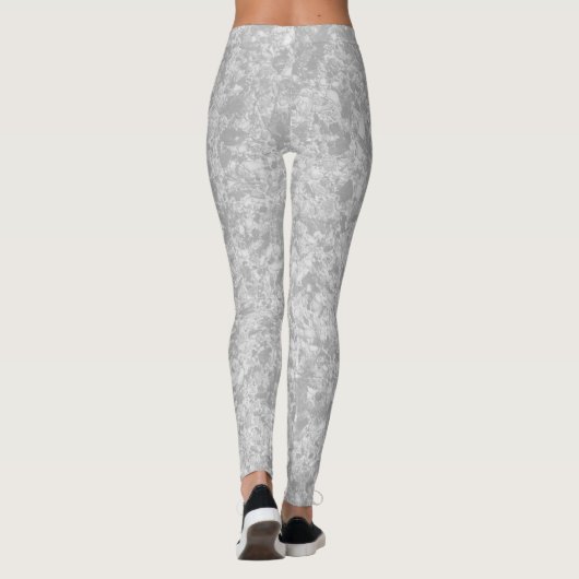 Grey Marble Patterned Leggings  レギンス (裏面)