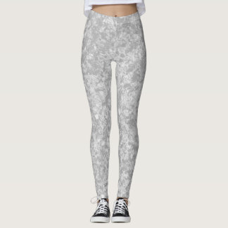 Grey Marble Patterned Leggings  レギンス